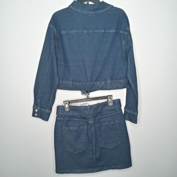 Good AmericanThe 70s Icon Jacket and Skirt - Picture 5 of 11